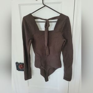 Abercrombi and Fitch sweater body suit